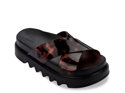 Melissa Cozy Cross Platform Sandal In Multi