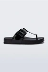 Melissa Cozy Jelly Flip Flop Sandal In Black, Women's At Urban Outfitters