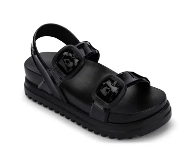 Melissa Cozy Jelly Platform Sandal In Purple