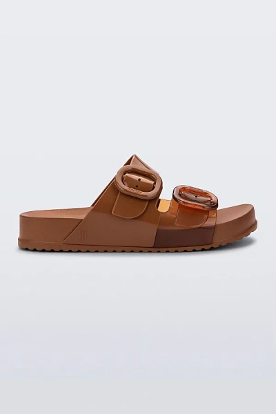 Melissa Cozy Jelly Slide In Clear Brown, Women's At Urban Outfitters