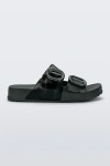 Melissa Cozy Jelly Slide In Green/turtle, Women's At Urban Outfitters In Multi