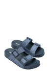 Melissa Cozy Lover Slide Sandal In Jeans Blue