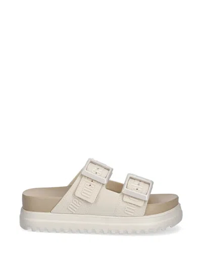 Melissa Cozy M Lover Platform Sandals In Neutral
