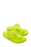Melissa Cozy Platform Flip Flop In Green