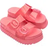 Melissa Women's Pink / Purple Cozy Platform - Pink In Pink