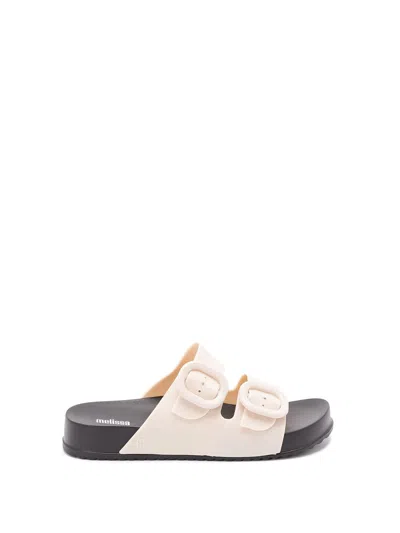 Melissa Cozy Slide` Sandals In White