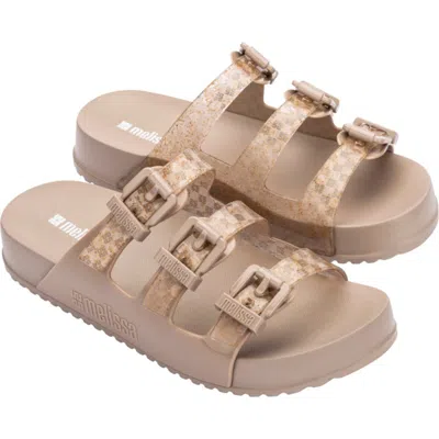 MELISSA MELISSA COZY STRIPES PLATFORM SLIDE SANDAL