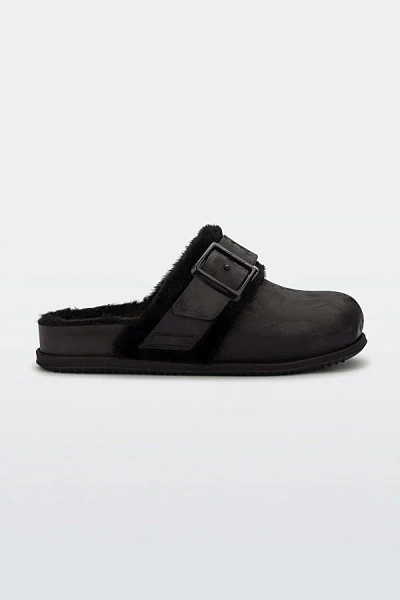 Melissa Cozy Warm Clog In Black, Women's At Urban Outfitters