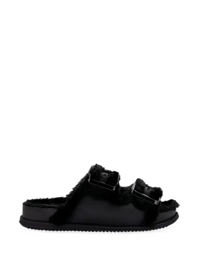 Melissa Cozy Warm Sandals In Black
