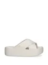 Melissa Crossover Platform Slides In White