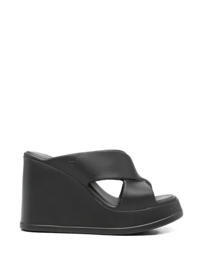 Melissa Crossover-strap Sandals In Black