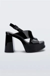Melissa Dance Jelly Platform Heel In Black, Women's At Urban Outfitters