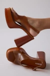Melissa Dance Slingback Platform Sandal In Brown
