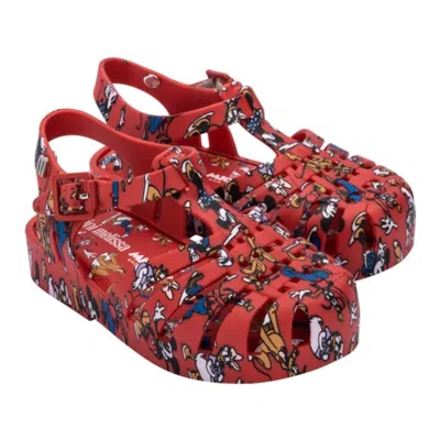 Melissa Kids' Disney Red Jelly Shoes