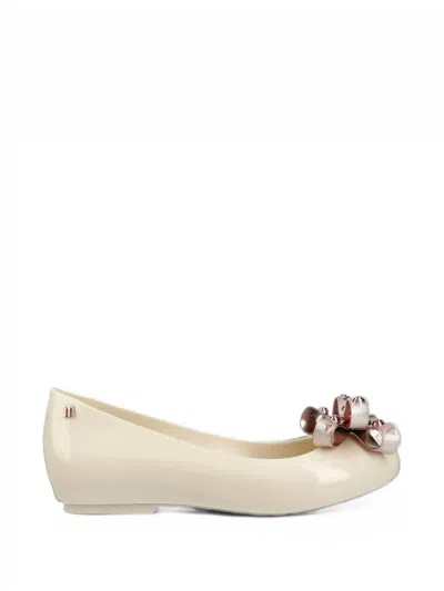 Melissa Dora Iii Ballet Flats In White
