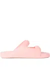 Melissa Double-strap Square-toe Slides