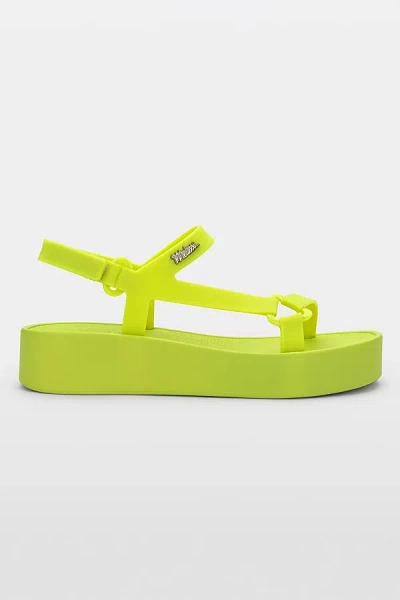 Melissa Downtown Strappy Platform Sandal In Green, Women's At Urban Outfitters