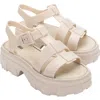 Melissa Ella Platform Sandal In Beige, Women's At Urban Outfitters In Beige