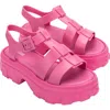 Melissa Ella Ankle Strap Platform Sandal In Pink