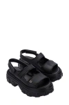 Melissa Ella Move Platform Sandal In Black