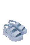 Melissa Ella Move Platform Sandal In Blue