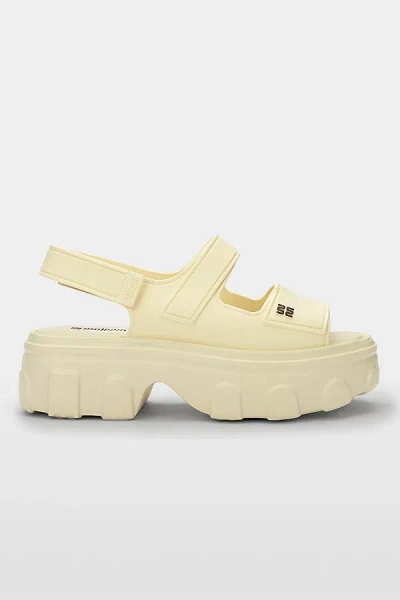 Melissa Ella Move Platform Sandal In Beige, Women's At Urban Outfitters In Beige