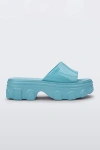 Melissa Ella Platform Slide In Blue, Women's At Urban Outfitters In Blue