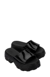 Melissa Ella Slide Sandal In Black