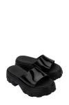Melissa Ella Slide Sandal In Black