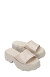 Melissa Ella Slide Sandal In Off White