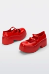 Melissa Farah Jelly Platform Mary Jane Shoe In Red, Women's At Urban Outfitters