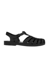 Melissa Possession Strappy Flat Sandals In Black