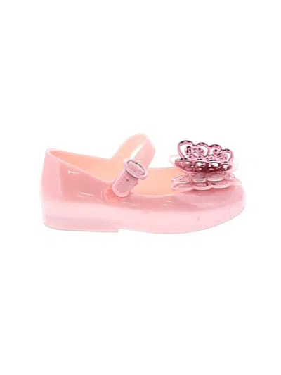Pre-owned Melissa Kids' Flats In Pink
