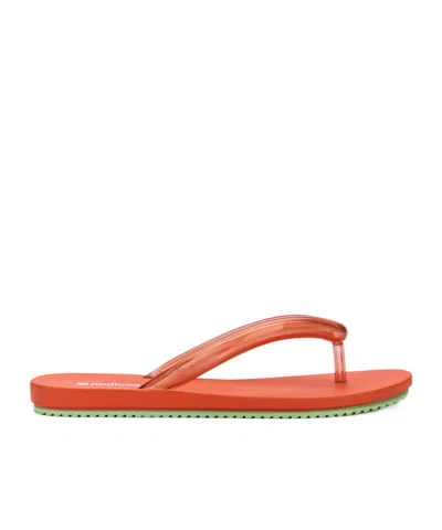 Melissa Flip Flop Airflow In Orange
