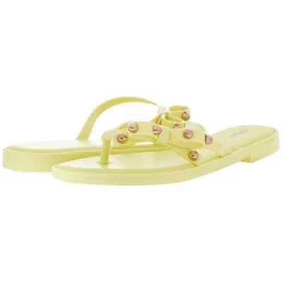 Melissa Flip Flop Slim Ii Ad Neon Green 33480-300 Women's In Yellow