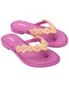 Melissa Spring Flip Flop In Purple