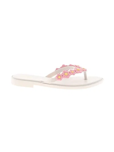 Pre-owned Melissa Flip Flops In White