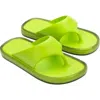 Melissa Women's Float Flip Flop - Green In Green
