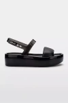 Melissa Float Platform Jelly Sandal In Black, Women's At Urban Outfitters