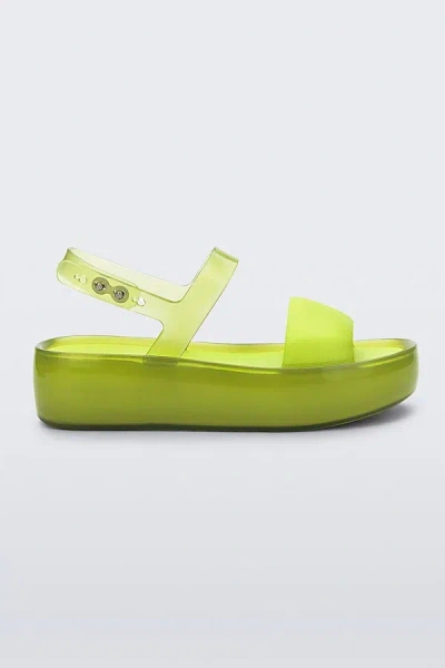 Melissa Float Platform Jelly Sandal In Green, Women's At Urban Outfitters