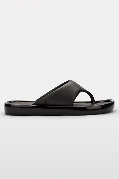 MELISSA FLOAT JELLY THONG SANDAL IN BLACK, WOMEN'S AT URBAN OUTFITTERS