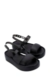 Melissa Float Slingback Platform Sandal In Black