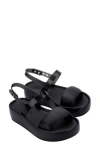 Melissa Float Slingback Platform Sandal In Black