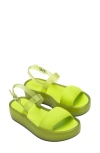 Melissa Float Slingback Platform Sandal In Green