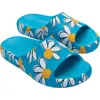 Melissa Shoes Free Print Slide In Blue/white/yellow