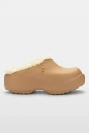 Melissa Free Fluffy Platform Clog In Dark Beige, Women's At Urban Outfitters