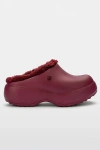 Melissa Free Fluffy Platform Clog In Red, Women's At Urban Outfitters