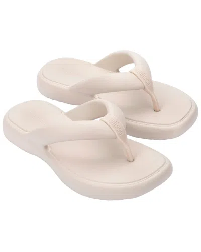 Melissa Shoes Free Low Flip Flop In White