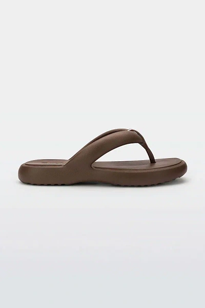 Melissa Free Low Thong Sandal In Bronze, Women's At Urban Outfitters In Brown