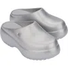 Melissa Free Platform Clog In Grey
